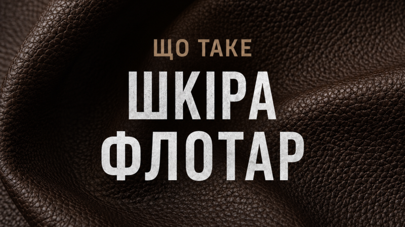 Що таке шкіра Флотар: особливості, переваги та застосування