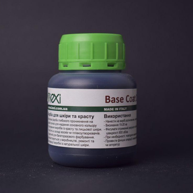 Фарба для шкіри Base CoatDye, бордовий (158), 100 мл. Фарба для шкіри Base CoatDye, бордовий (158), 100 мл.
