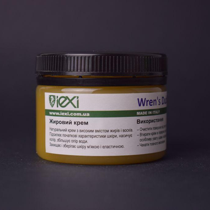 Жировосковий крем IEXI Wrens dubbin нейтральний (001), 100 мл.