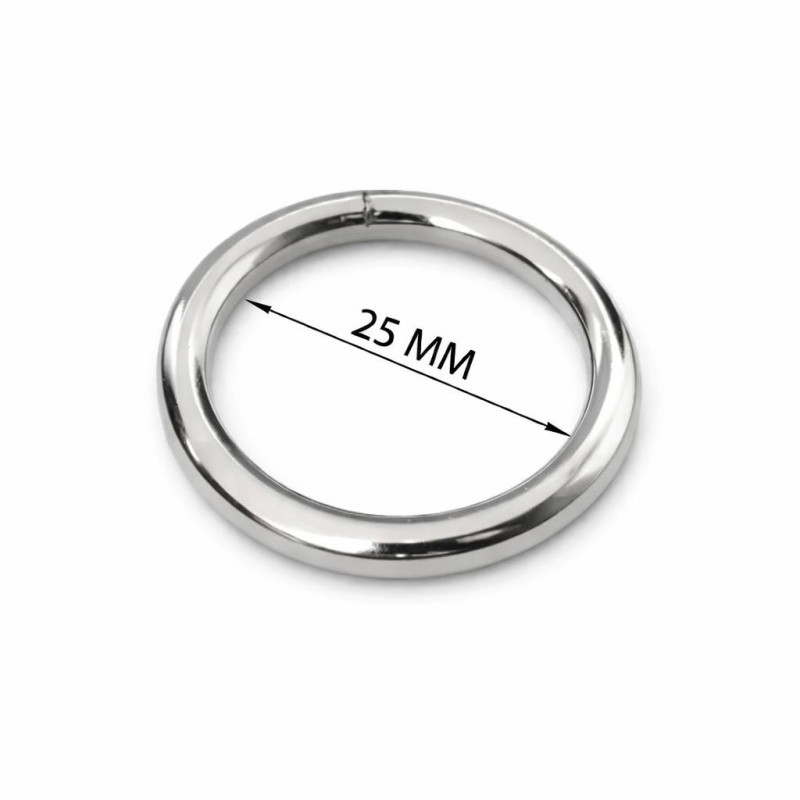 Металеве кільце 5*25 мм, нікель